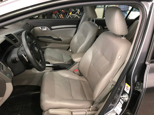 Honda Civic 1.8 Exs Full Full Cuero Techo 2013 Financiamos