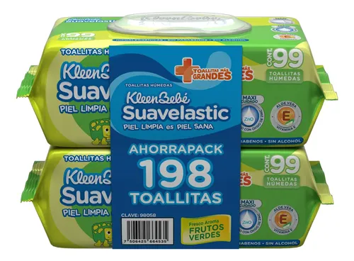 Pack x2 Toallitas húmedas KleenBebé Toallitas Húmedas Ahorrapack