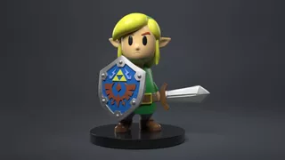 Estatua Épica De Link De The Legend Of Zelda