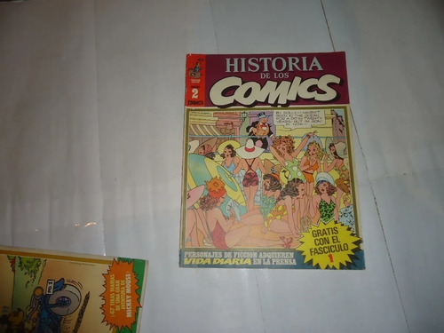 Lote 3 Numeros De Historia De Los Comics, N° 1, 2 Y 7 (Usado)