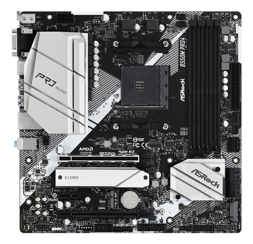 Motherboard Asrock B550m Pro 4 Am4 Ddr4 Micro Atx