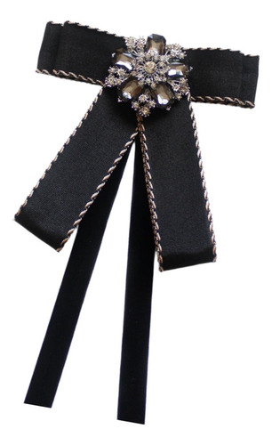 Broche De Cinta De Pajarita Broche De Corbata De Negro