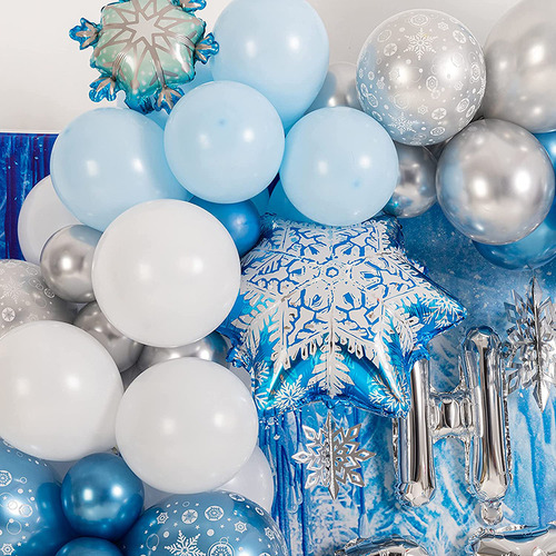 Globos Frozen Set De Arcos Decoracion Cumpleaños Para Fiesta