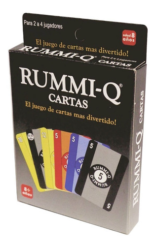 Rummy Q Cartas Ref: 02245-2 Juego De Mesa