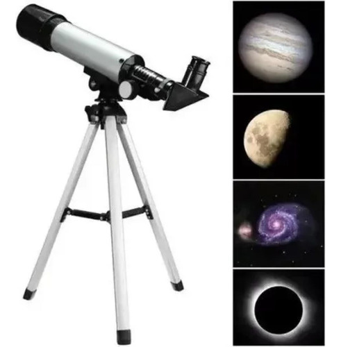 Telescopio Astronómico Zoom De 90x F36050l Color Blanco