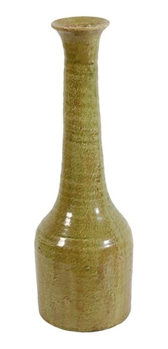 Imagem 2 de 4 de Kit Trio De Vasos Em Cerâmica Ocre Inglês