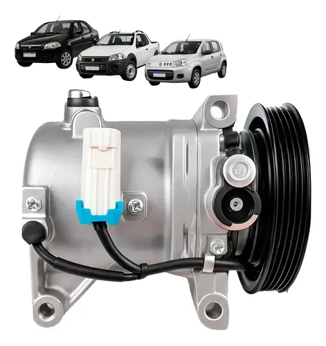 Compressor Calsonic Fiat Palio Uno Fire 5pk 2006 Até 2012