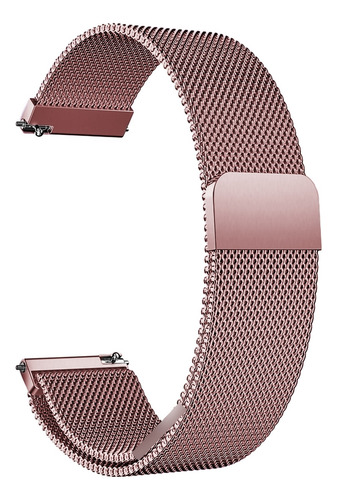 Correa Malla Acero Inoxidable Para Binden Era Hit Rosa 2.2 Cm Ml