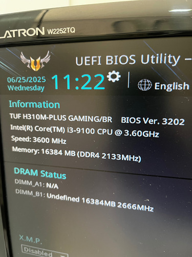 Processador Intel Core I3 9100 3.60 Ghz Com Vídeo Integrado. (Usado)