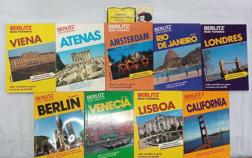 Promoción - 9 Guias Turísticas - Berlitz - 1978 - Ilustrados