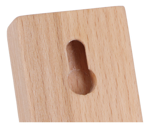 Perchero De Madera Con Inclinación Hacia Arriba Para Ropa