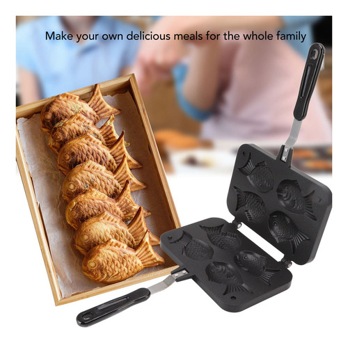 Máquina Para Hacer Tartas Taiyaki Con Forma De Pez, Antiadhe