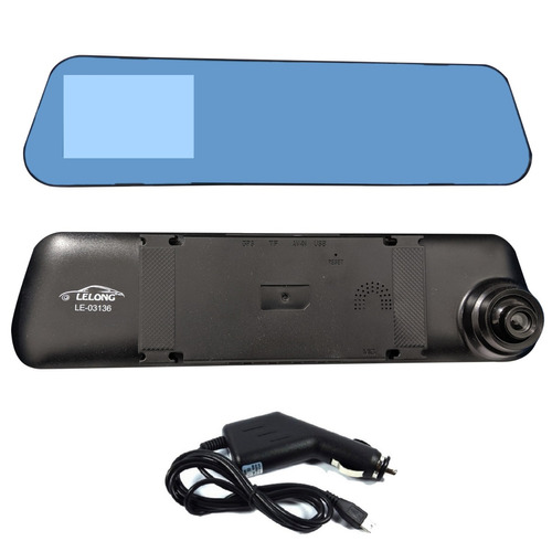 Retrovisor Com Camera De Video Frontal Frente Full Hd 1080p