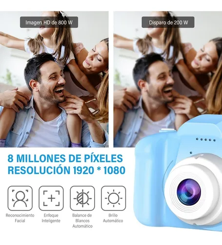 Imagen 5 de 8 de Mini Cámara Portátil Para Niños + Tarjeta De Memoria 32g