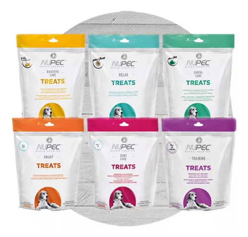 Pack 6 Premios Nupec Variados De 180g C/u