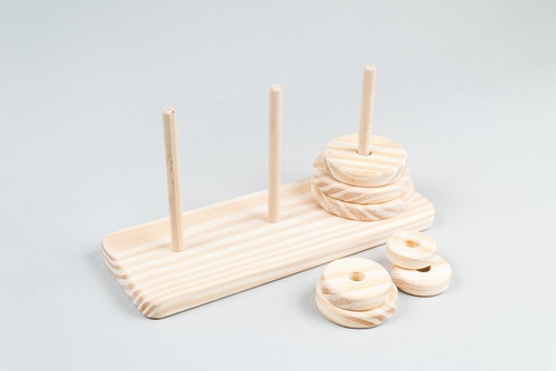 Imagem 3 de 3 de Torre De Hanoi - Olly Toys