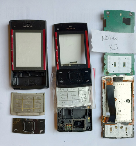 Repuestos Y Carcasas De Nokia X3