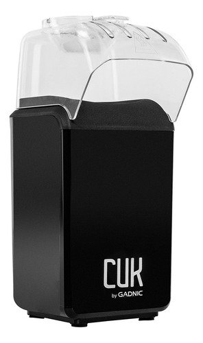 Imagen 4 de 10 de Pochoclera Negra Gadnic Aire Caliente 1200 W - Poch0001