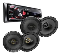 Comprar Combo Pioneer Estereo 235 + Parlantes 1678 + Parlantes 1688