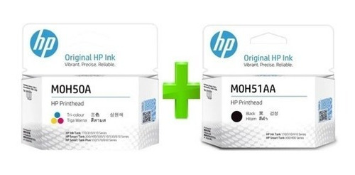 Imagen 2 de 3 de Cabezal Hp Color + Negro M0h50a-m0h51a, 5810, 315, 410