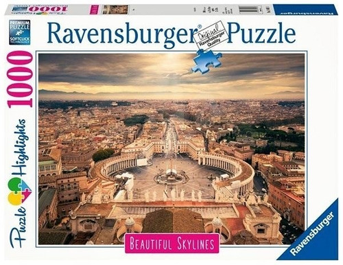 Puzzle 1000pz Rome - Ravensburger Highlights 140824