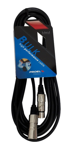 Cable Xlr Proel Bulk250lu3 Dmx Canon Canon 3 Metros Cuo