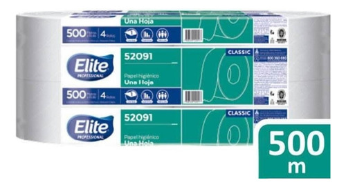 Papel Higienico 4x500 Elite