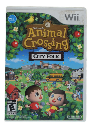 Animal Crossing City Folk Nintendo Wii Original