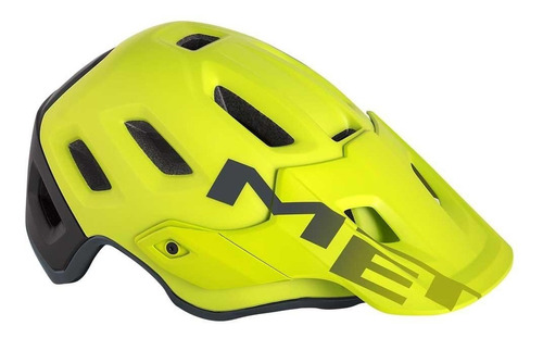 Casco Met Roam C/ Visera Mtb All Mountain Talle Medium 56-58