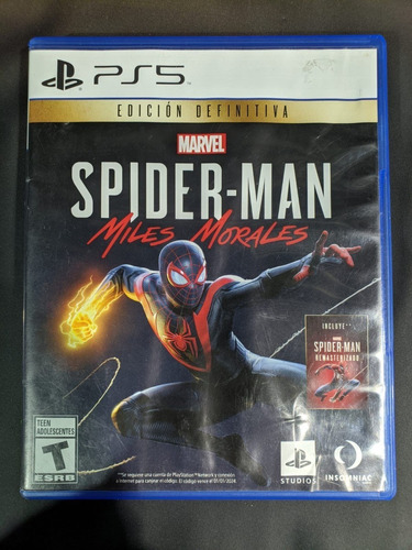 Marvel's Spider-man: Miles Morales Standard Edition Ps5  