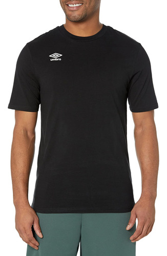 Umbro Camiseta Time Warped Para Hombre, Negra