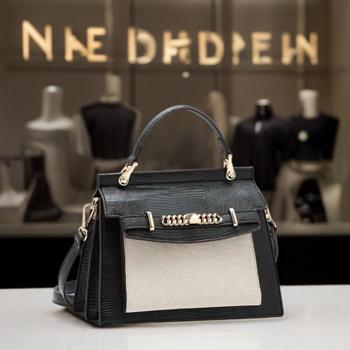 Bolsa Feminina Moda Lagarto Clássico Mão Chenson