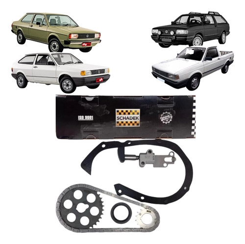 Kit Distribuição Ford Corcel 1983 Acima Original Schadek