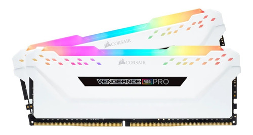 Memoria Ram 16gb 2x8 3600mhz Corsair Vengeance Rgb Pro White