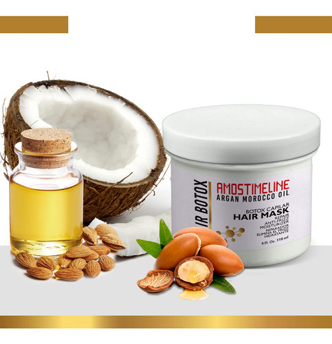 Amostimeline Acondicionador Profundo De Botox, Mascarilla Hi