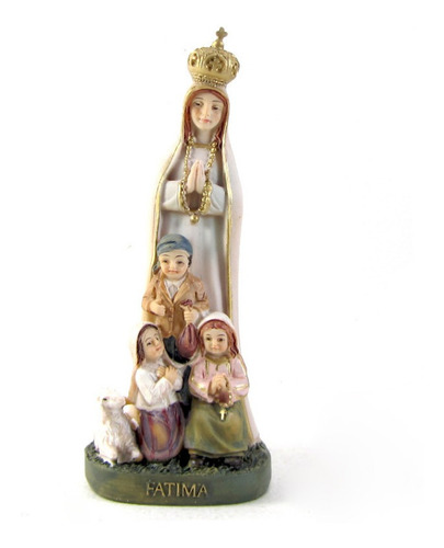 Imagen Religiosa - Virgen De Fatima 14cm Marfinites Lf