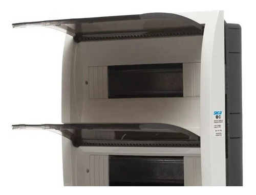 Imagen 4 de 7 de Caja Termicas Disyuntor 24 Modulos Embutir Sica R