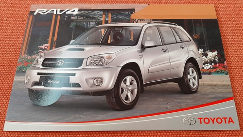 Postal Publicitaria Toyota Rav4 2.0 Td 4x4