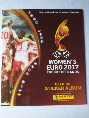 Album Uefa Euro 2017 Women  Vazio Panini Ed. Espanha