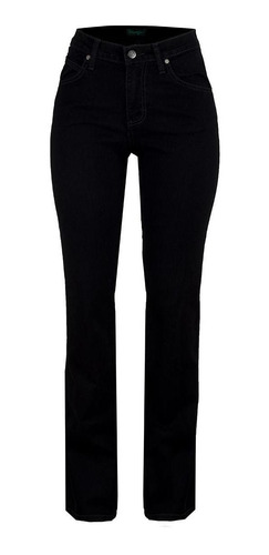 Imagen 1 de 6 de Pantalon Jeans Vaquero Wrangler Mujer Cintura Alta Nb42