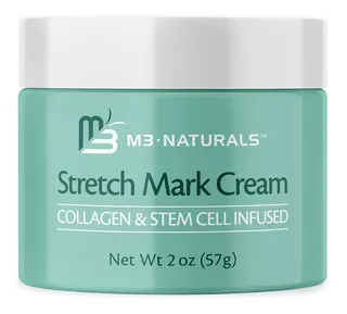 M3 Naturals Stretch Mark Cream-aceite De Maternidad-colageno