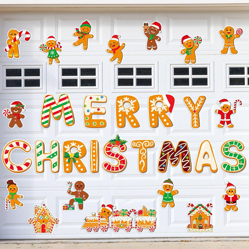 30 Unidades De Navidad De Pan De Jengibre Para Decoración De