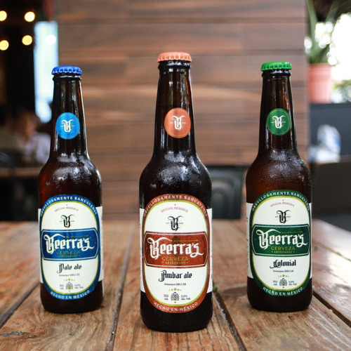 Cerveza Artesanal Estilo Red Ale Beerras 24 Botellas 355ml