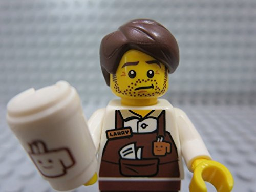 Lego Movie Larry The Barista Coffee Minifigure Series 71004