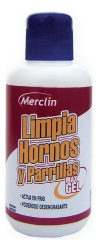 Limpia Hornos & Parrillas Max Gel Merclin 250ml