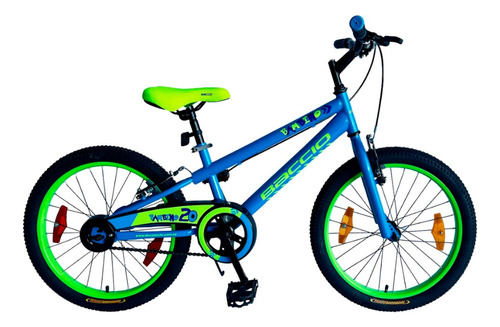Bicicleta Para Niño Baccio Bambino Rodado 20 Blue