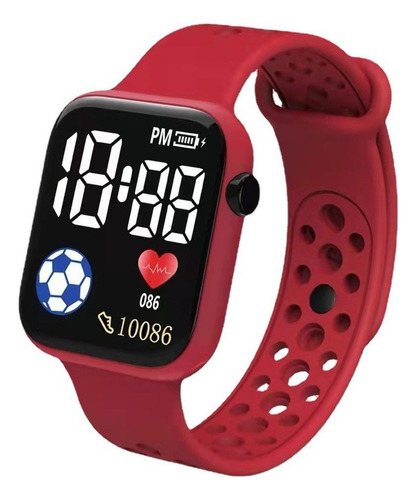 10pzas Reloj C1 Reloj Electrónico Led Cuadrado Mayoreo