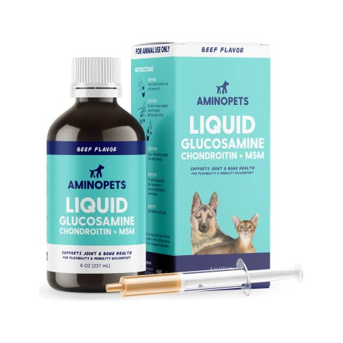 Aminopets Líquido Glucosamina Condroitina Con Msm C8hjc