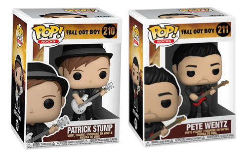 Combo Figuras Funko Pop! Fall Out Boy - Patrick Y Pete