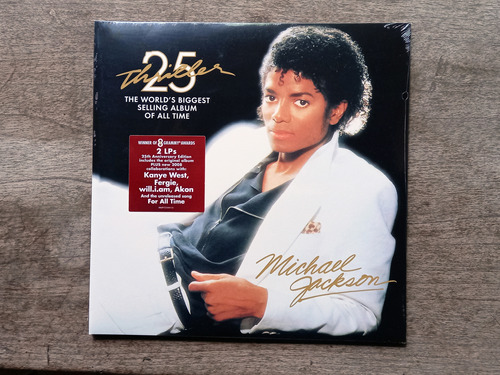 Disco Lp Michael Jackson - Thriller 25 (2008) Usa Sellad R57